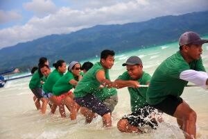 tug of war team