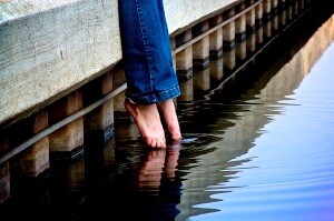dipping toes into the water