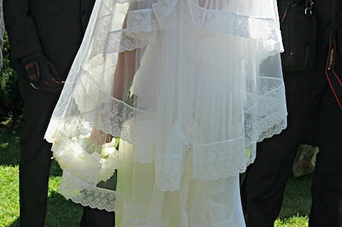 my wedding veil