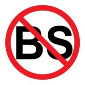 No BS sign