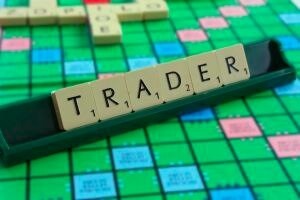 trader on the scrabble board