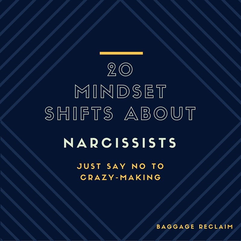 20 TIPS ABOUT NARCISSISTS