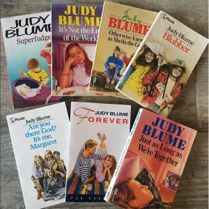 Nat's Judy Blume collection
