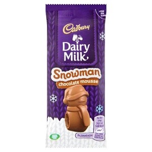 cadbury's chocolate snowman Nat Lue