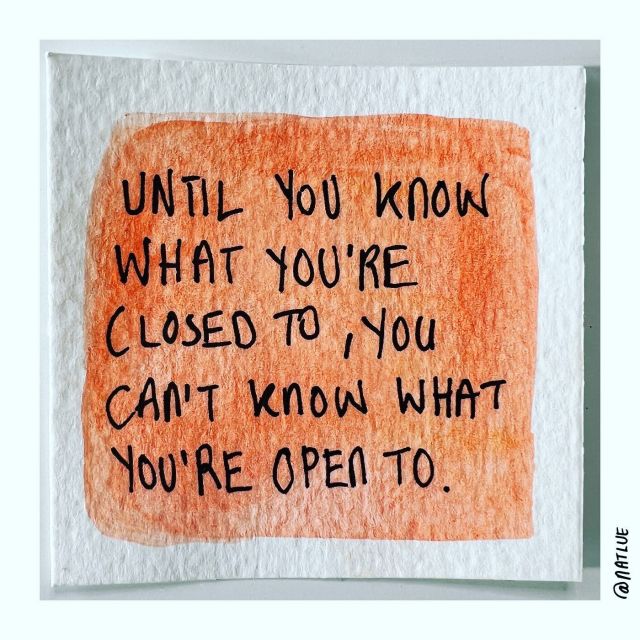 Until you know what you’re closed to, so what doesn’t work for you, what’s not in alignment with your values, boundaries, needs, desires and expectations, you can’t know and enjoy what you’re open to. You’re not a free-for-all. Express your boundaries by expressing more of who you really are.

#baggagereclaim #healthyboundaries #boundariesarebeautiful #recoveringpeoplepleaser #peoplepleaser #selfcare #healthyrelationships #codependentnomore